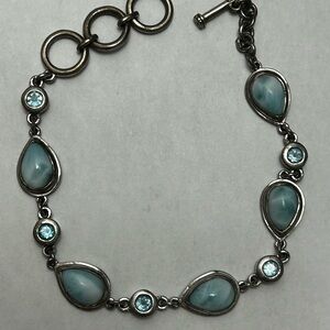 Marahlago Larimar Gemstone Bracelet
